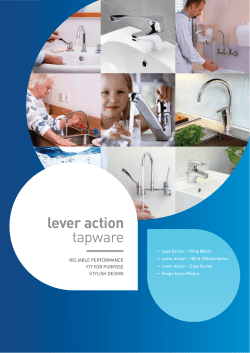 lever action tapware