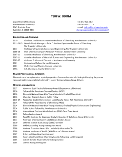 See Teri`s CV - The Odom Group