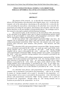 Fulltext  - Open Journal Systems