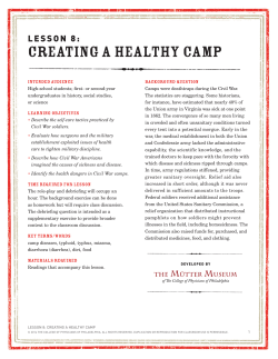 Creating a Healthy Camp