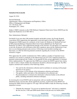 August 2016 - Florida Hospital Association