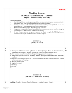 Answer Key Summative Assessment