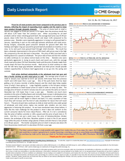 16 - Daily Livestock Report