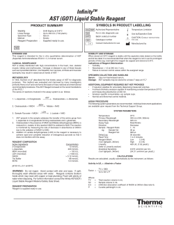 Infinity AST (GOT) Liquid Stable Reagent