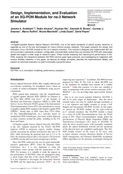 Design, Implementation, and Evaluation of an XG