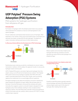 Polybed PSA for Hydrogen Purification from Ethylene Off-Gas