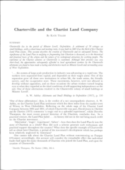 Charterville and the Chartist Land Company