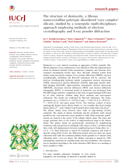 The structure of denisovite, a fibrous nanocrystalline polytypic