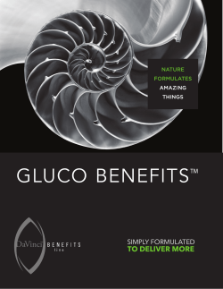 gluco benefits - Emerson Ecologics