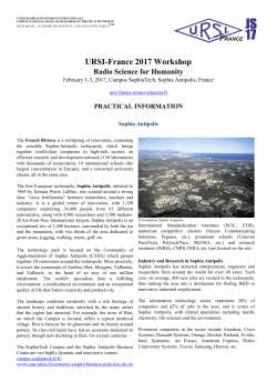 Practical Informations