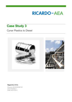 Case Study 3 - Green Industries SA