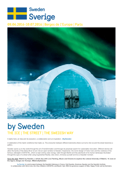 by Sweden - Sweden Abroad