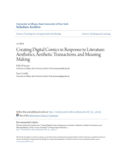 Creating Digital Comics in Response to Literature