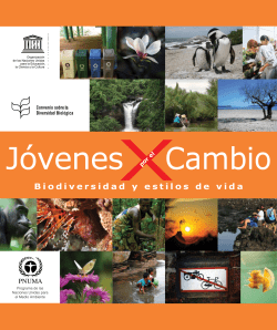 Serie manuales j&oacute;venes por el cambio: biodiversidad y