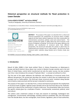 Morphometrical analysis of glacial landforms in the Northern part of