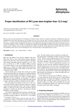 Proper identification of RR Lyrae stars brighter than 12.5 mag