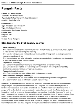 Penguin Facts - American Library Association