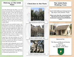 History of the Irish Flats - Harp and Shamrock Society of Texas