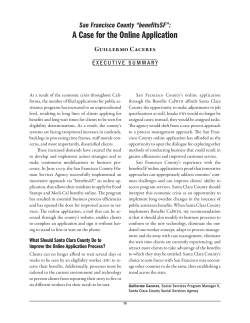 A Case for the Online Application