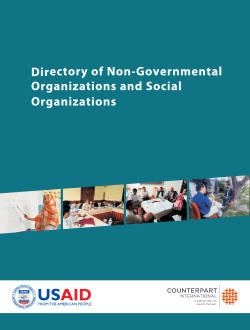 Non-Governmental and Social Organizations Directory