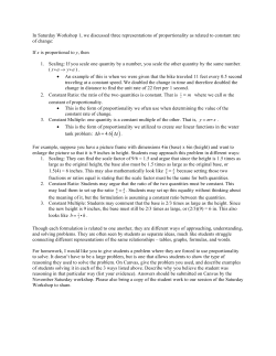 In Saturday Workshop 1, we discussed three representations of