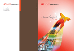 Annual Report - MK LAND Holdings Berhad