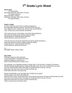 7 Grade Lyric Sheet