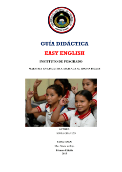 gu&iacute;a did&aacute;ctica easy english instituto de posgrado