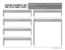 CRASH COURSE #20: