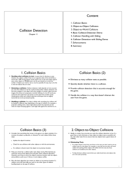 Collision Detection