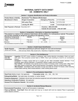 MSDS - Neogen Food Safety