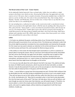 Easter Sunrise 1 Year Series