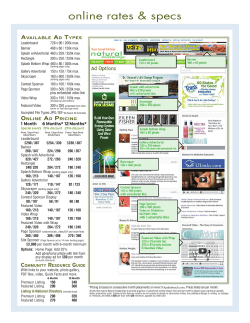 Digital Media Rates - Natural Awakenings Magazine of the Palm