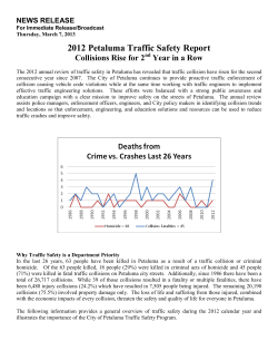 2012 Petaluma Traffic Safety Report