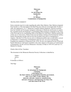 Minnesota and its advantages for immigrants