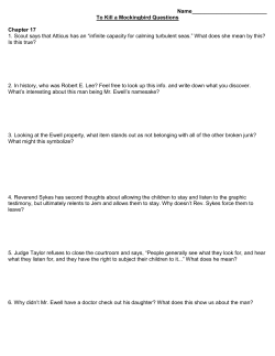 To Kill a Mockingbird Questions