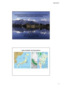 Final Report Presentation - Asian Disaster Reduction Center