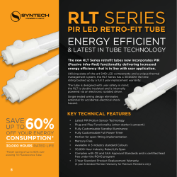 rlt series - Syntech International