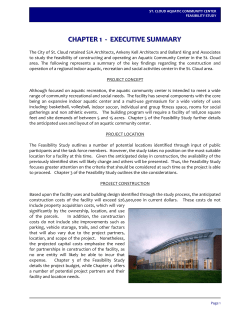 chapter 1 - executive summary