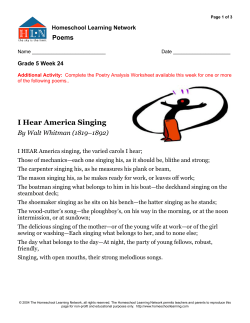 Grade 3 Week 1 - Homeschool Learning Network