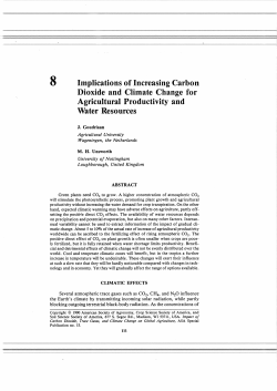 8 Implications of Increasing Carbon Dioxide and Climate Change for