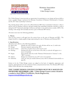 PROGRAM COVER DESIGN