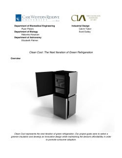 Clean Cool - Case School of Engineering