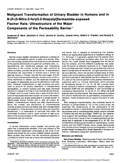 Malignant Transformation of Urinary Bladder in