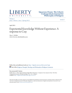 Experiential Knowledge Without Experience