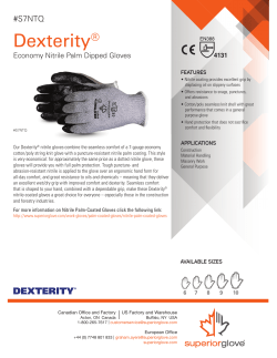 Dexterity&reg; - Superior Glove