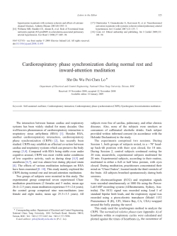 Cardiorespiratory phase synchronization during normal rest and