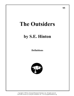 The Outsiders