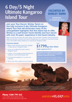 6 Day/5 Night Ultimate Kangaroo Island Tour
