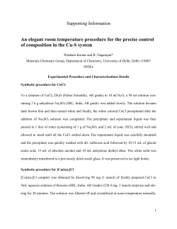 Template for Electronic Submission to ACS Journals